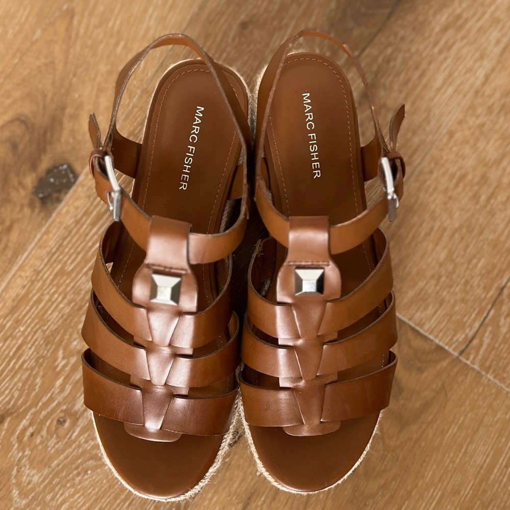 Marc Fisher Joven Espadrille Wedge Sandal